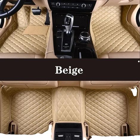 Tapis de sol de voiture, étanches, antidérapants, Tapis de sol 3 pièces-2 (1/2)