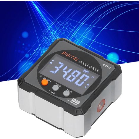 Inclinomètre numérique IP54, niveau électronique, niveau laser, inclinomètre laser bidirectionnel, rapporteur (1/5)