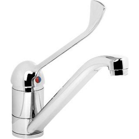 Robinet de cuisine Plieger Smart avec long levier chrome (1/4)