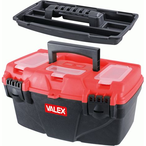 CASSETTA PORTAUTENSILI PORTA ATTREZZI INSERTI MINUTERIE 44x26x23cm VALEX