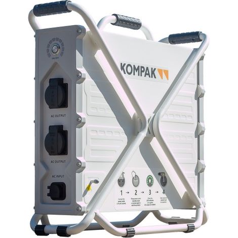 KPG3600 Estación de energía portátil KOMPAK 3600W (1/5)