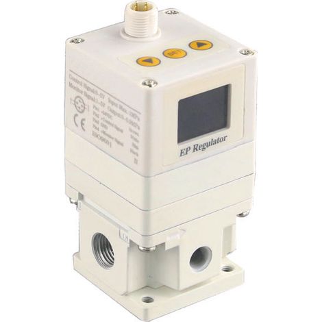 Régulateur RS PRO EVT Fileté, G 3/8 Mâle Fileté, BSPP, 3/8" ( Prix pour 1 )