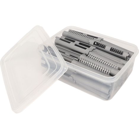 25 piezas de rizador de pelo corto y seguro para novias, peluquerías y barberías. (1/5)