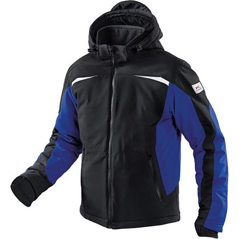 Kübler Wintersoftshelljacke Pulsschlag 1041 Gr. S schwarz/blau (1/2)
