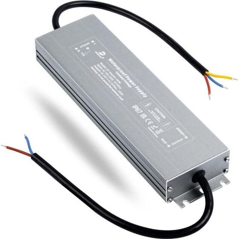 Alimentation LED HRUW-100W-24V, alimentation ultra-mince, transformateur de pilote LED étanche IP67, 100-240VAC (1/4)