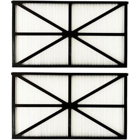 Lot de 4 Panneaux Filtres pour Robot Tiger Shark - RCX70101PAK2 - Noir (1/4)
