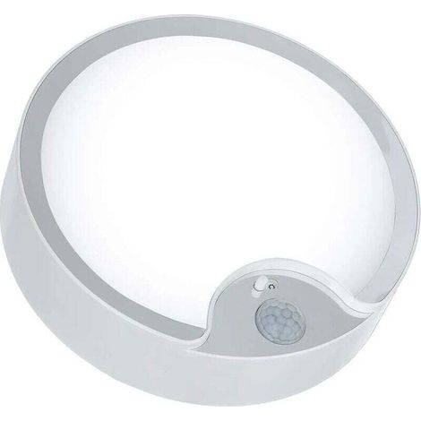 Plafonnier LED à Détecteur de Mouvement, Lampe de Plafond Intérieure Super Lumineuse à Piles, pour Grenier, Buanderie, Garage, Couloir, Escalier, 19cm 300LM Lumière du Jour (1/4)