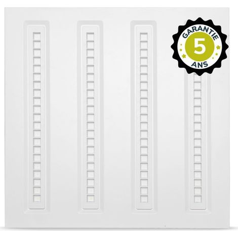 Dalle LED Blanc 595x595 30W 4000K DALI/PUSH - Garantie 5 ans Miidex Lighting® (1/4)