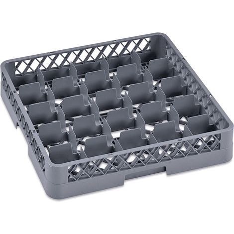 Panier à tasses 50 x 50 cm 25 compartiments polypropylène DISH RACK 98 - Was Germany (1/2)