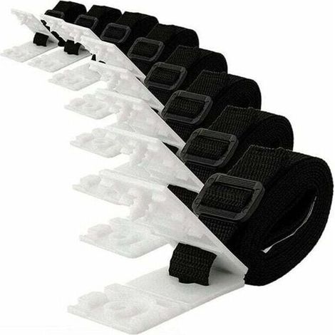 Universal Pool Cover Roller Befestigungsgurt Kit Schwimmgürtel für Outdoor-Ausrüstung