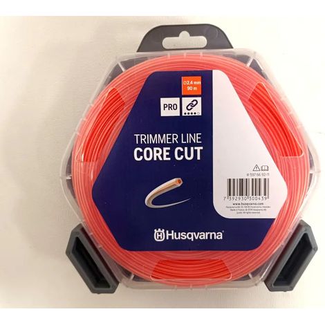 Filo per decespugliatori Husqvarna Corecut diametro filo 2,4 mm bobina da 90 m