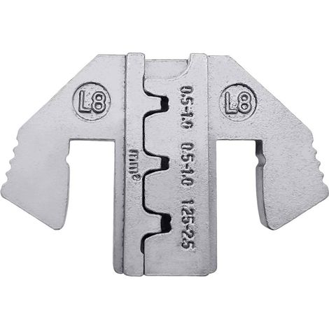 TOOLCRAFT TO-9627237 Matrice di crimpaggio TE CI 2 , ST, Contatto piatto JPT, Contatto JT 0.5 fino a 2.5 mm² (1/2)