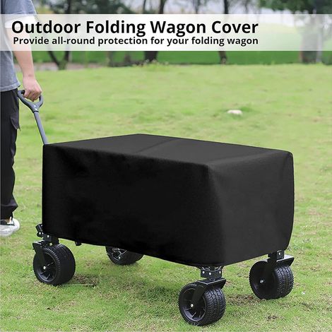 Schutzhülle für klappbaren Camping- und Picknickwagen - Staub- und Sonnenschutzabdeckung, Modell 90x50x45 cm-lsw (1/5)