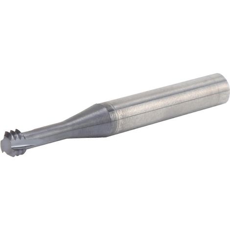 Fräser 3-Zahn metrisch 60° Wolframstahl Gewindeschneidwerkzeug M6.0x1.0xD6x50