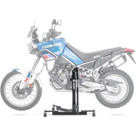 Zentralheber - ConStands Power-Evo - Kompatibel mit Aprilia Tuareg 660 - Tragfähigkeit 300 kg - Leicht 17 kg