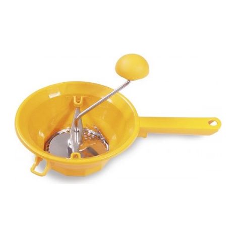 FPLUS pasapures plastico 2 disc.inox brinox , Pasapurés de plástico ABS y acero inoxidable con 2 discos.