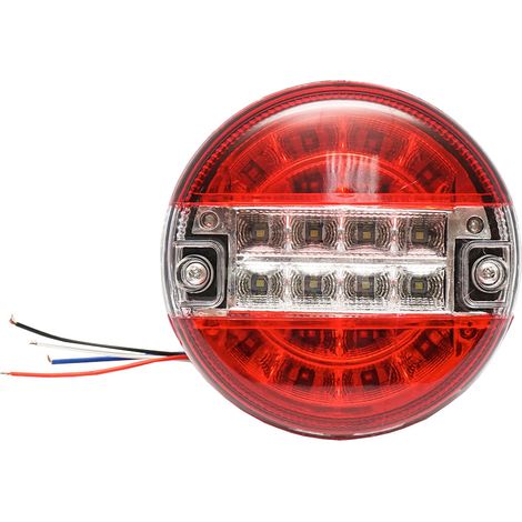 Fanale posteriore rotondo per camion/rimorchio con LED 139 mm, 12/24 V Breckner Germany