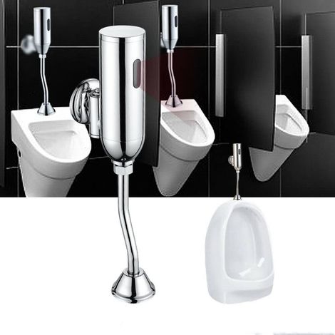 Urinal Druckspüler Automatik Sensor Urinal Armatur Infrarot Wandmontage Spüler