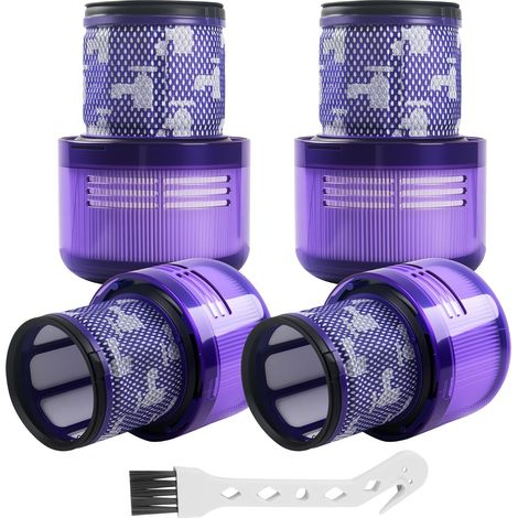 4er-Pack Filter für Dyson V11, Ersatzteile, kompatibel mit den Staubsaugern Dyson V11, V15, SV14, SV17 und SV22, Typ: Dyson V15 Detect Filter, Ersatzteil, Teilenummer 970013-02 (1/5)