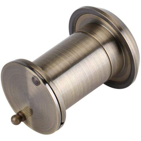 22 mm, 220°, HD-Weitwinkel-Türspion mit robuster Sichtschutzabdeckung, einbruchsicherem Türzubehör, optischem Glas, Kupfer (Bronze) (1/4)