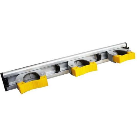 Apex Appendiscopa Alluminio 42 cm - Ganci Multiuso 3 Posti e 4 Gancini per Strofinacci (1/4)