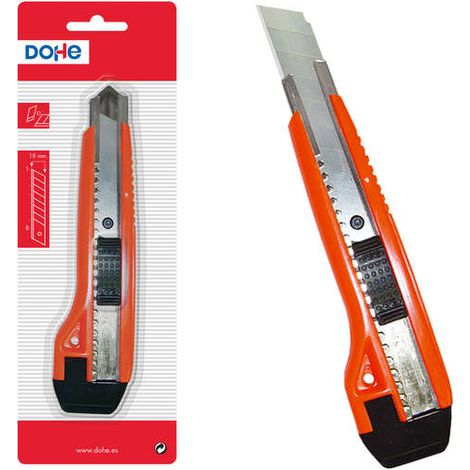 Cutter dohe do79262 hoja segmentada diseño ergonómico