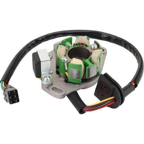 GOOFIT stator coil/magnetic coil for Suzuki RM250 2001-2006 two-stroke off-road motorcycle generator (original part number 32101-37F00) (1/4)