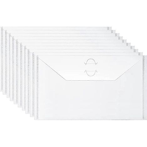 Grand sac de rangement pour tampons et matrices, boîte de rangement refermable à fermeture éclair -- (1/5)