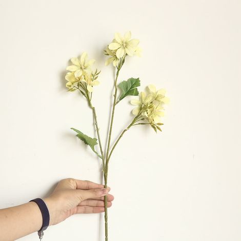Orchid Artificielle - Guirlande Florale en Soie et Plastique - Décoration Intérieure pour Mariage Fête Maison Hiver - 1 Pièce (1/2)