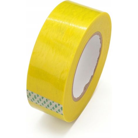 PP-Verpackungsband 45 mm x 200 m, 45 µm, gelb, 1 Stück (1/3)