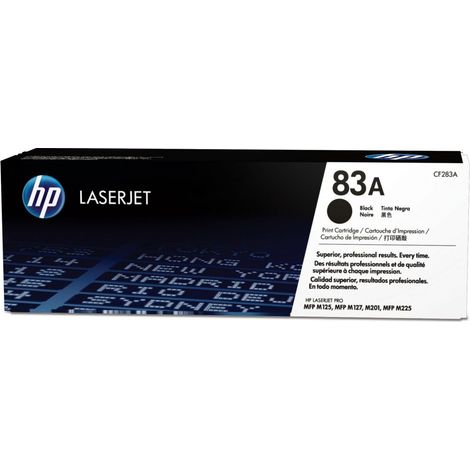 Tóner original hp cf283a negro 83a 1.500 páginas (1/2)