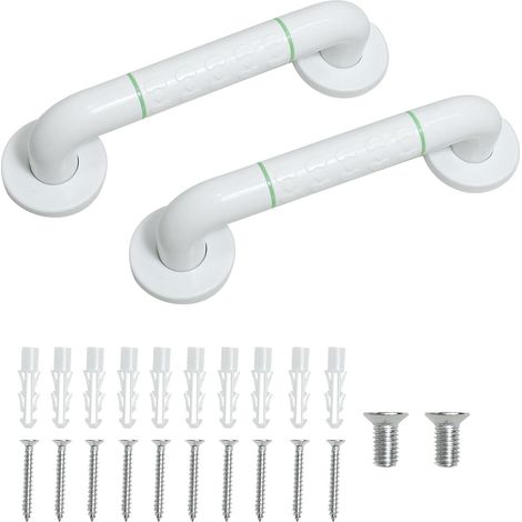 Barres d'appui et barres d'appui antidérapantes pour salle de bain pour personnes âgées, poignées de soutien de sécurité et porte-serviettes, idéales pour le bain pour personnes