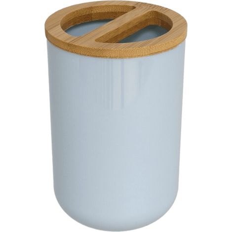 Portacepillos baño darwin 300 ml Azul claro