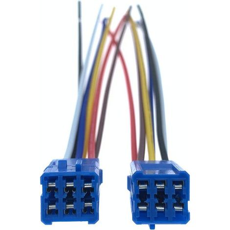 Compatible avec la prise de feu arrière Changan New Leopard et la prise de feu arrière des camions Xingbao MINI Crossover King de 2e génération (cabine simple et double) -- JB2240-6P