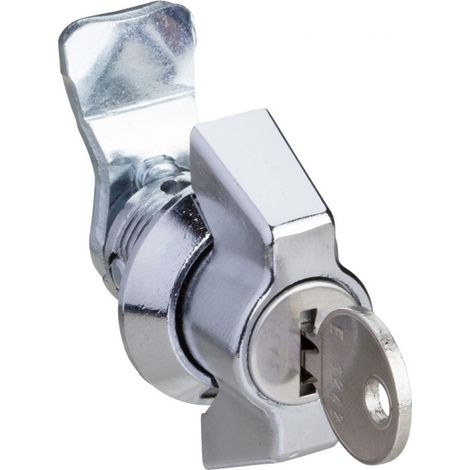 Serrure bouton chromé 1242E - NSYCL1242ECSX (1/4)