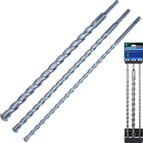 BlueSpot Tools 20006 SDS Bit Set 450mm, 3 Piece B/S20006