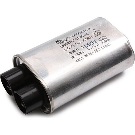 Condensateur pour micro-ondes HT 1.05 µF 2100 V, compatible FAGOR/ BRANDT - 76X4030 (1/6)