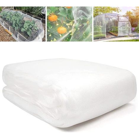 Rete anti-insetti 3 x 10 m, rete protettiva dettagliata per orto e giardino (1/5)
