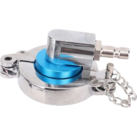 Adaptateur de purge de frein en alliage d'aluminium chromé, 43mm, maître-cylindre de remplacement pour Corolla Camry RAV4 Crown Reiz