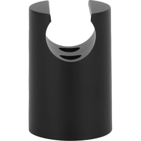 Shower Head Holder, Handheld Shower Head Wall Mount, Bathroom Hardware Clamp Holder(Black) (1/3)