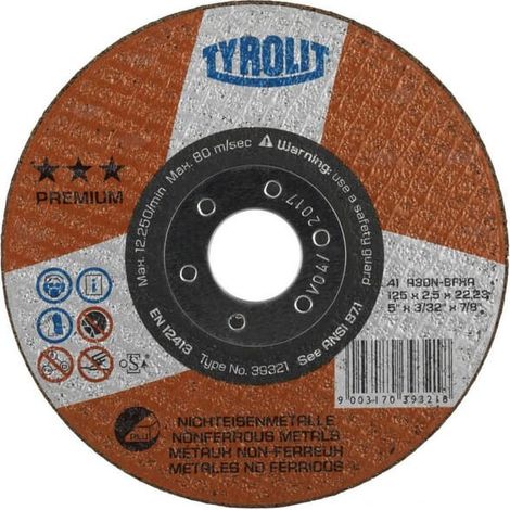 Disque à découper TYROLIT 39624