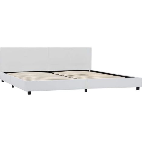 Maison Exclusive - Giroletto Bianco in Similpelle 180x200 cm (1/5)