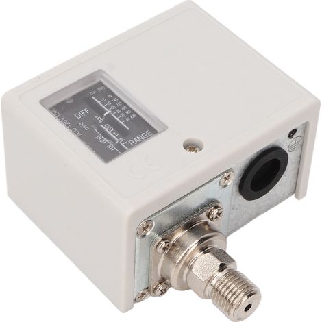 Interrupteur de pression d'air pour compresseur, chaudière, sécheur, régulateur 30kg, robuste AC125V/250V, G1/2 (1/5)