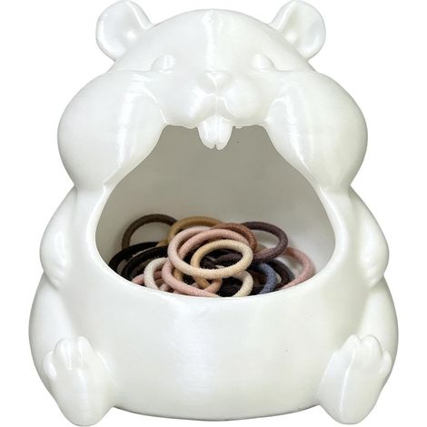 Bonbonnière pour bureau Range tout en forme de hamster Coupelle pour Clés pour bijoux bonbons entrée table de nuit chevet coiffeuse bureau (1/5)