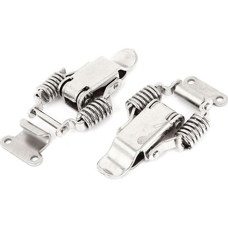 Metall Schrank Koffer Fall federbetätigte Verriegelung Draw Latch, 2 Stück de (1/2)