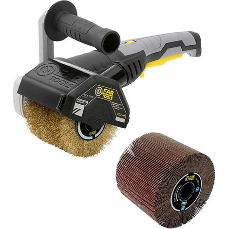 Fartools – Ponceuse excentrique 1300W – Ø120mm – 900-3200 tr/min – Collecteur de poussière – Pour bois extérieur et métal