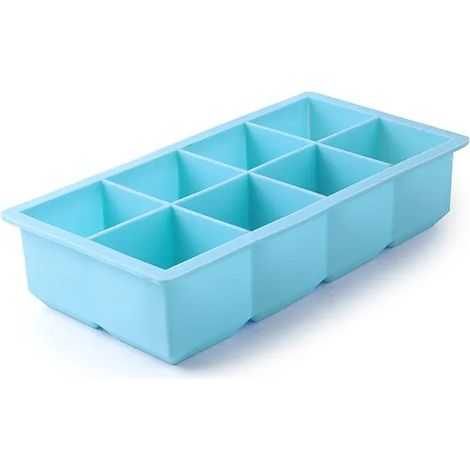 Molde para hielo ibili xl square ice mold silicona flexible resistente (1/3)