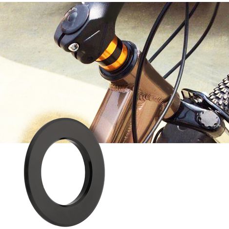 Adaptateur de conversion pour fourche avant en alliage d'aluminium 31.8mm à 2.86mm, entre jeu de direction et fourche (1/5)