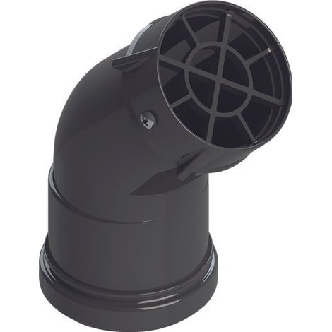 Schwenkbarer Kühlergrill - pps schwarz