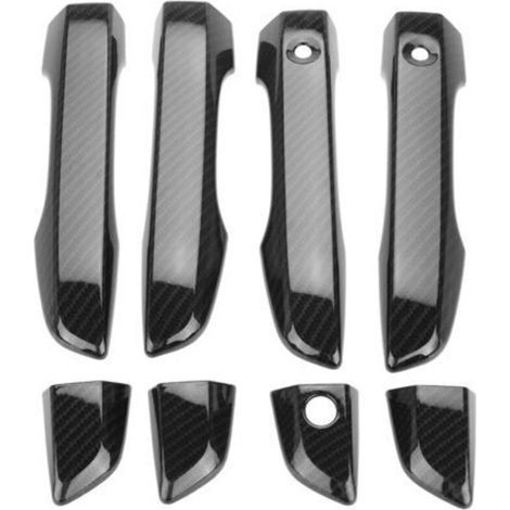 Poignées de porte faciles à installer, esthétiques et résistantes aux rayures, adaptées aux environnements automobiles, de voyage et domestiques. (1/5)